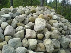 Камень бутовый м 1000 фр. 80-300 мм